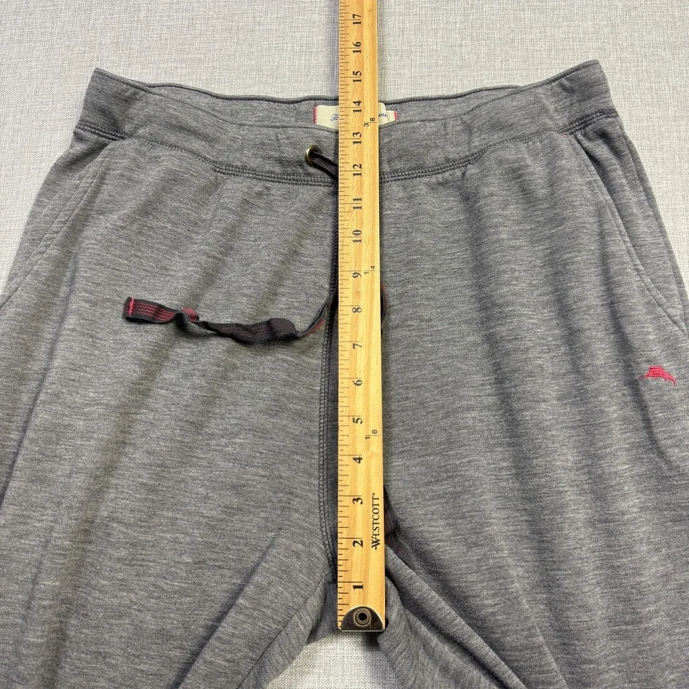 Tommy Bahama Lounge Sweatpants Pants Mens Large Gray French Terry Drawstring